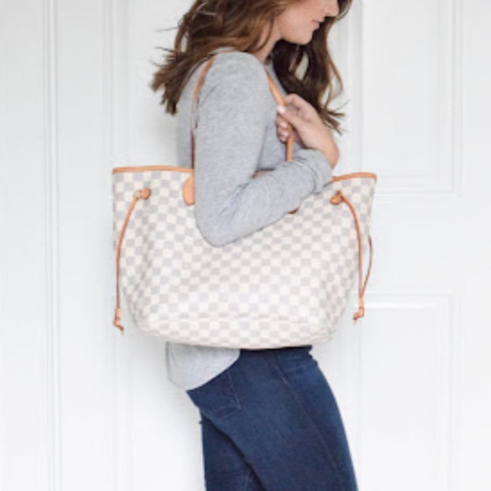 Louis Vuitton Damier Azur Neverfull MM